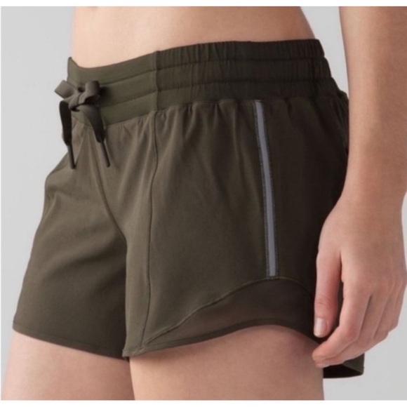 lululemon athletica Pants - Lululemon Hotty Hot Short Il Olive Green